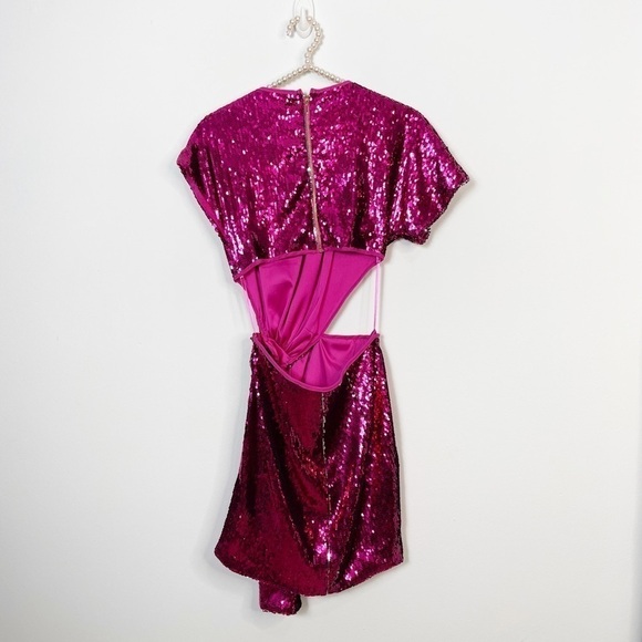 Alice Mccall Electric CutOut Sequin Dress. - Picture 7 of 11